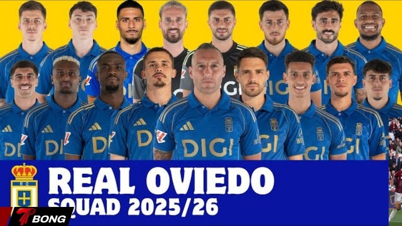Đội hình hiện tại của Real Oviedo